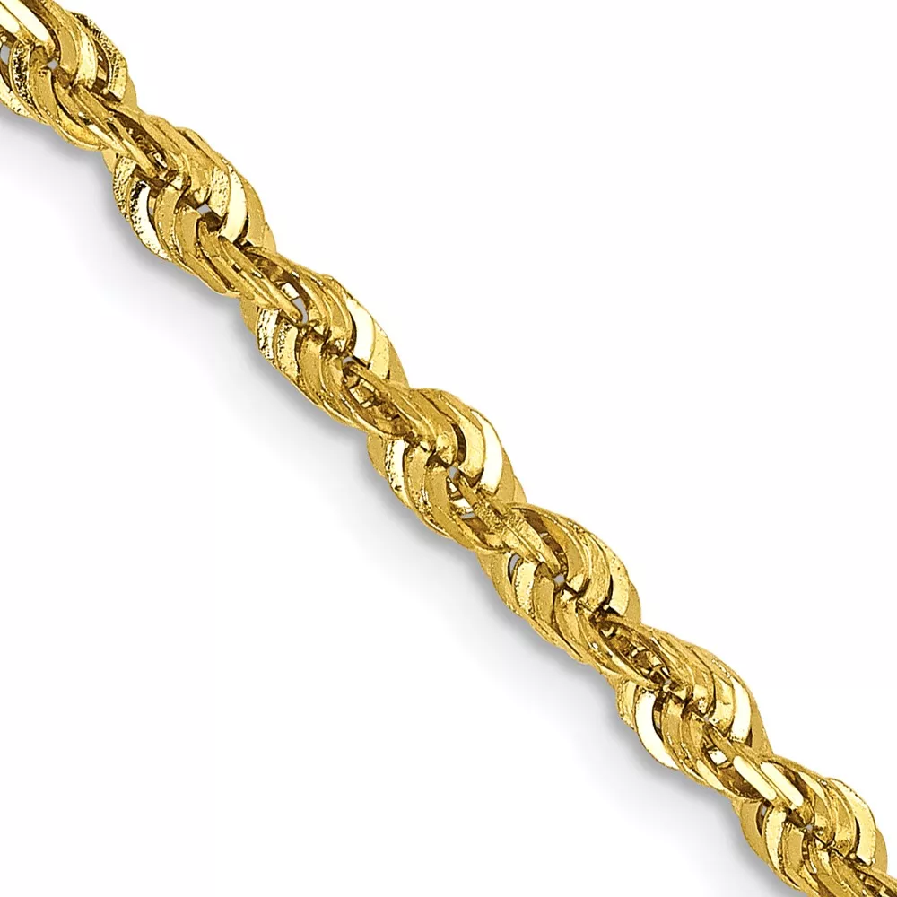 10k 2.75mm Extra-Light D/C Rope Chain