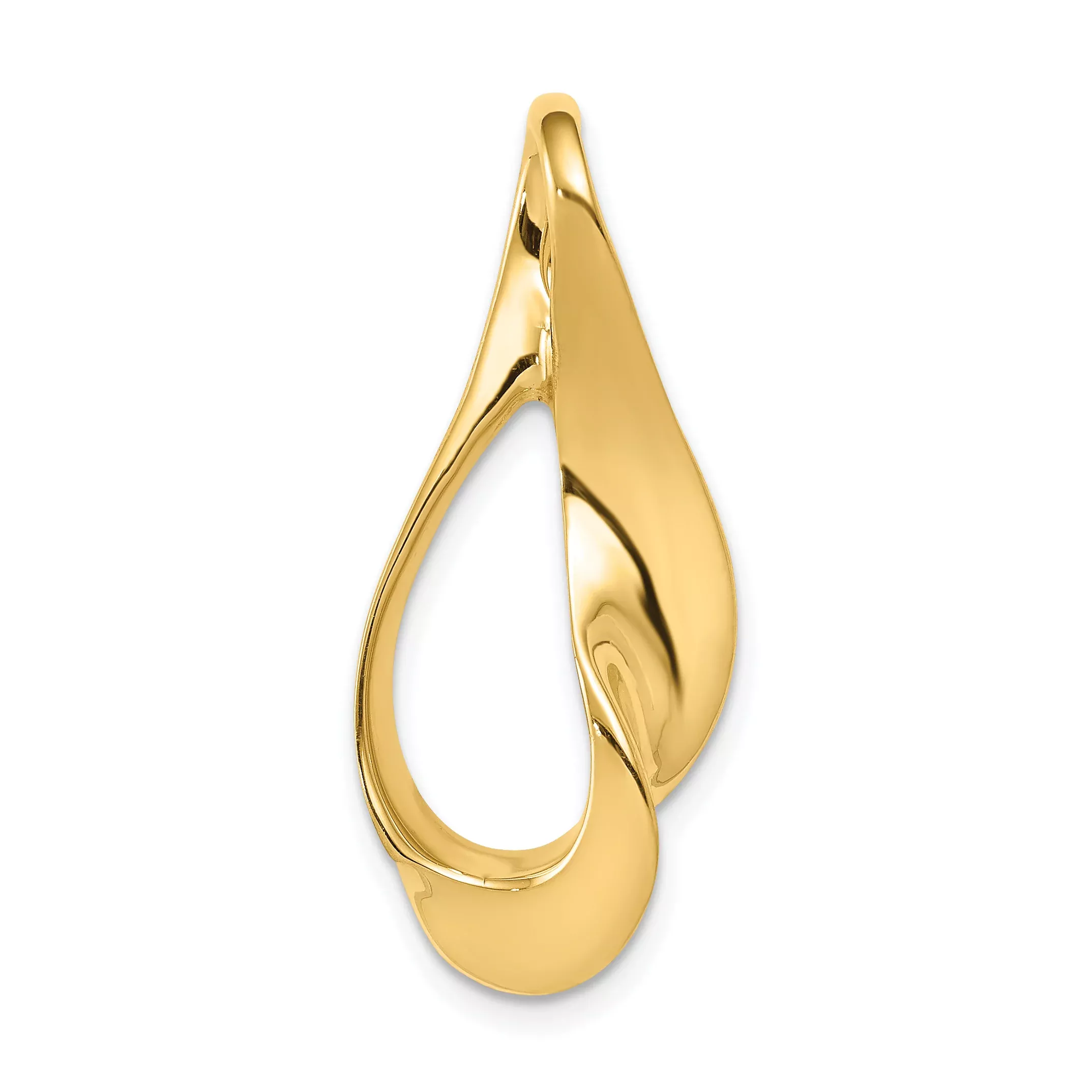 14K Fits up to 3mm Regular, 6mm Fancy Reversible Omega Slide