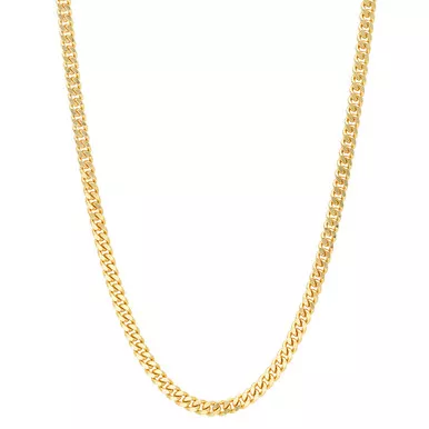 14k Gold 2.7mm Cable Chain 16 Inches