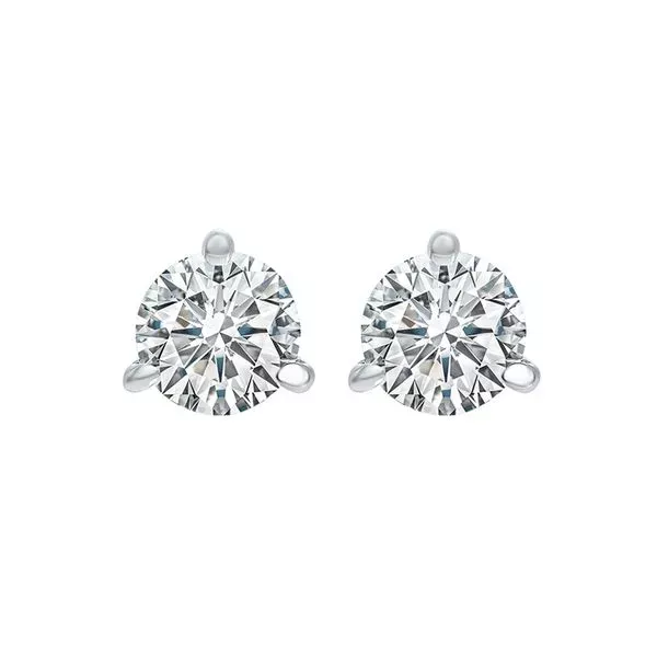 18Kt White Gold Diamond 1Ctw Earring