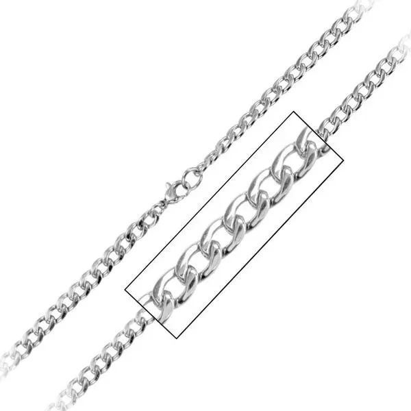 5.5mm Round Curb Chain