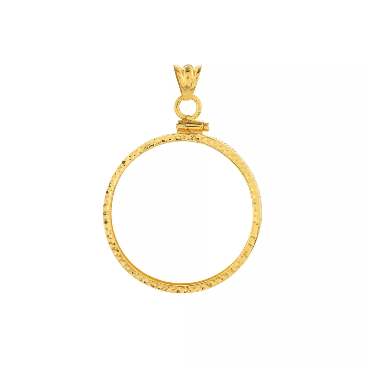 American Eagle 1 Oz Diamond Cut Bezel