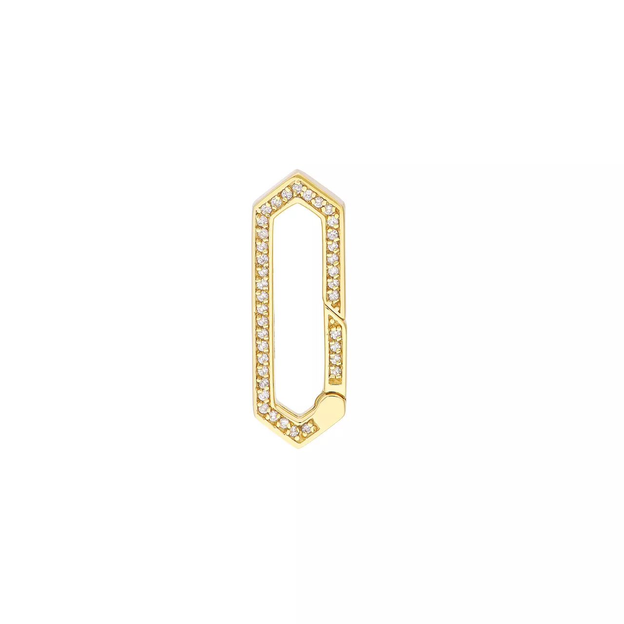 Diamond Elonged Hexagon Push Lock