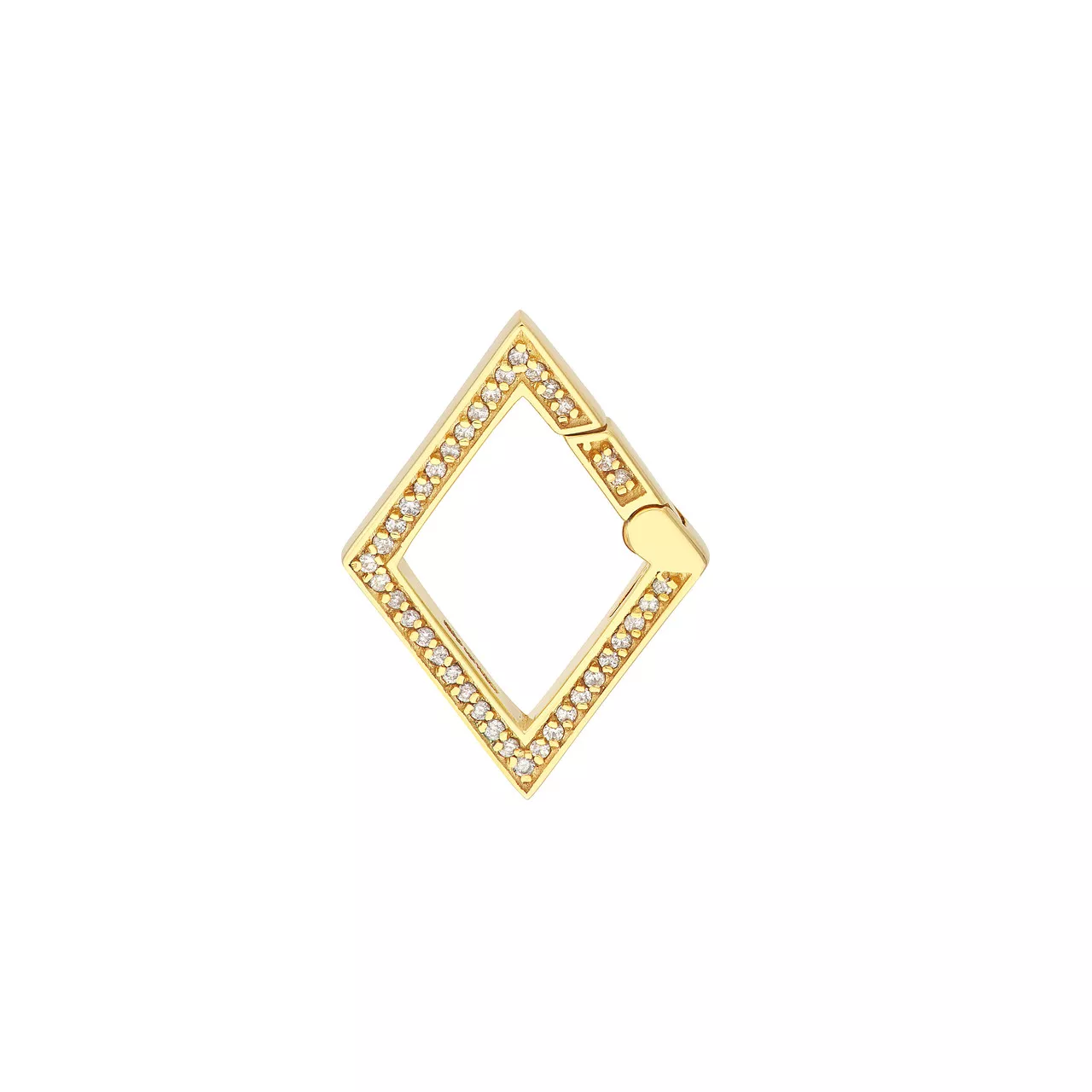 Diamond Rhombus Push Lock