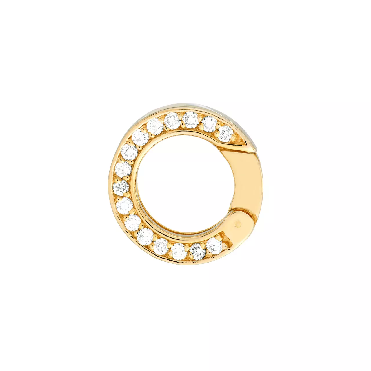 Diamond Round Push Lock
