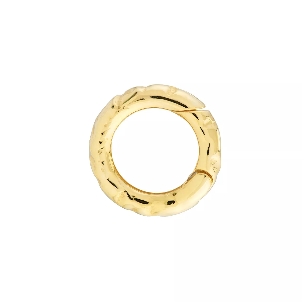 Hammered Design Round Push Lock