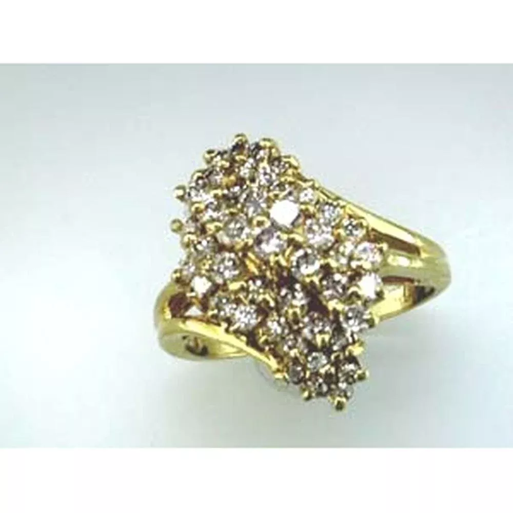 Royal 14K Yellow Gold 1.00 Carat Round Diamond Engagement Ring