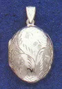 Sterling Silver23mm by 28mm Locket