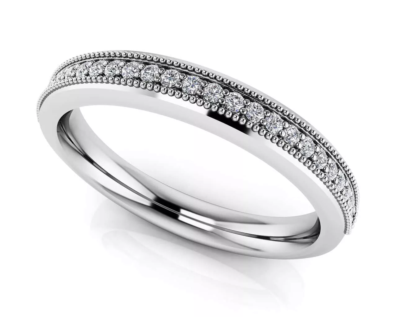 Vintage Beauty Matching Diamond Ring 1 /10 Carat Total Weight